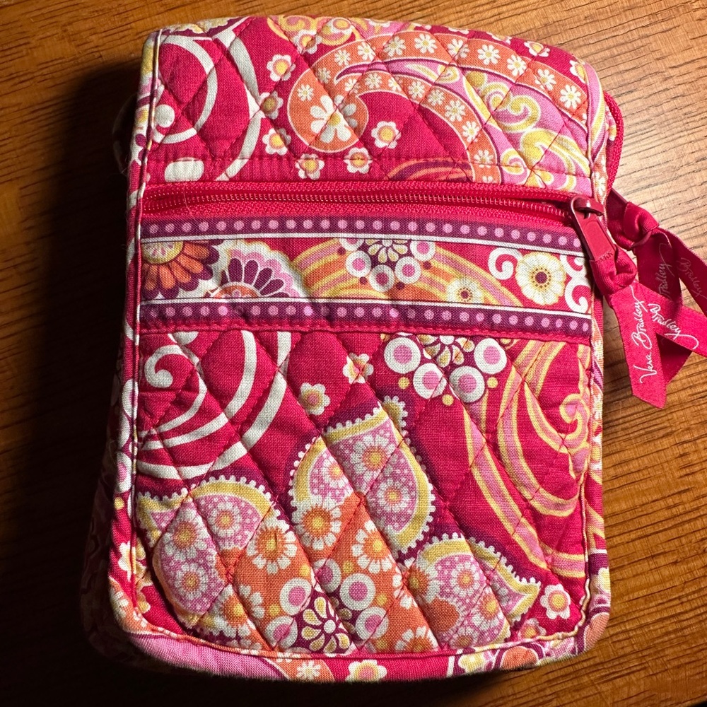 Vera Bradley Mini Hipster Raspberry Fizz